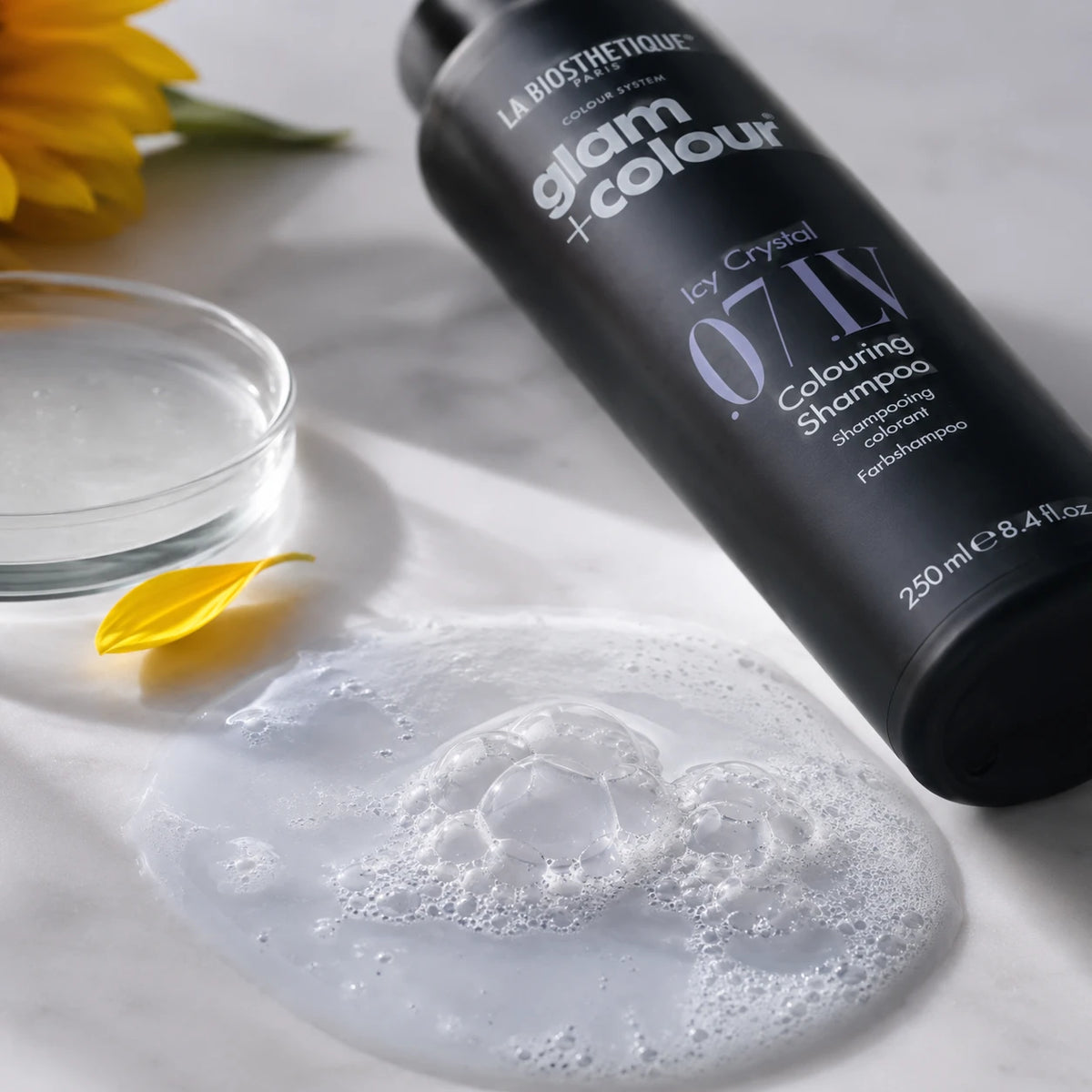 Shampoing déjaunisseur - Glam+Colour Icy Crystal .07 .LV Colouring Shampoo