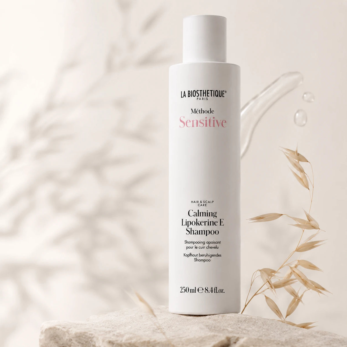 Shampoing apaisant cuir chevelu sensible et irrité - Calming Lipokerine E Shampoo