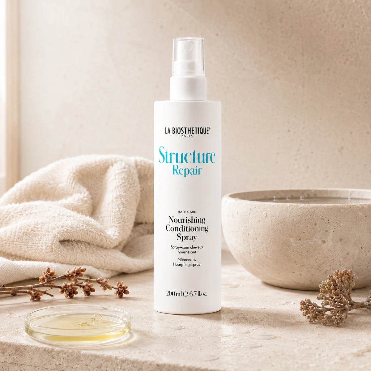 Soin réparateur cheveux secs - Structure Repair Nourishing Conditioning Spray
