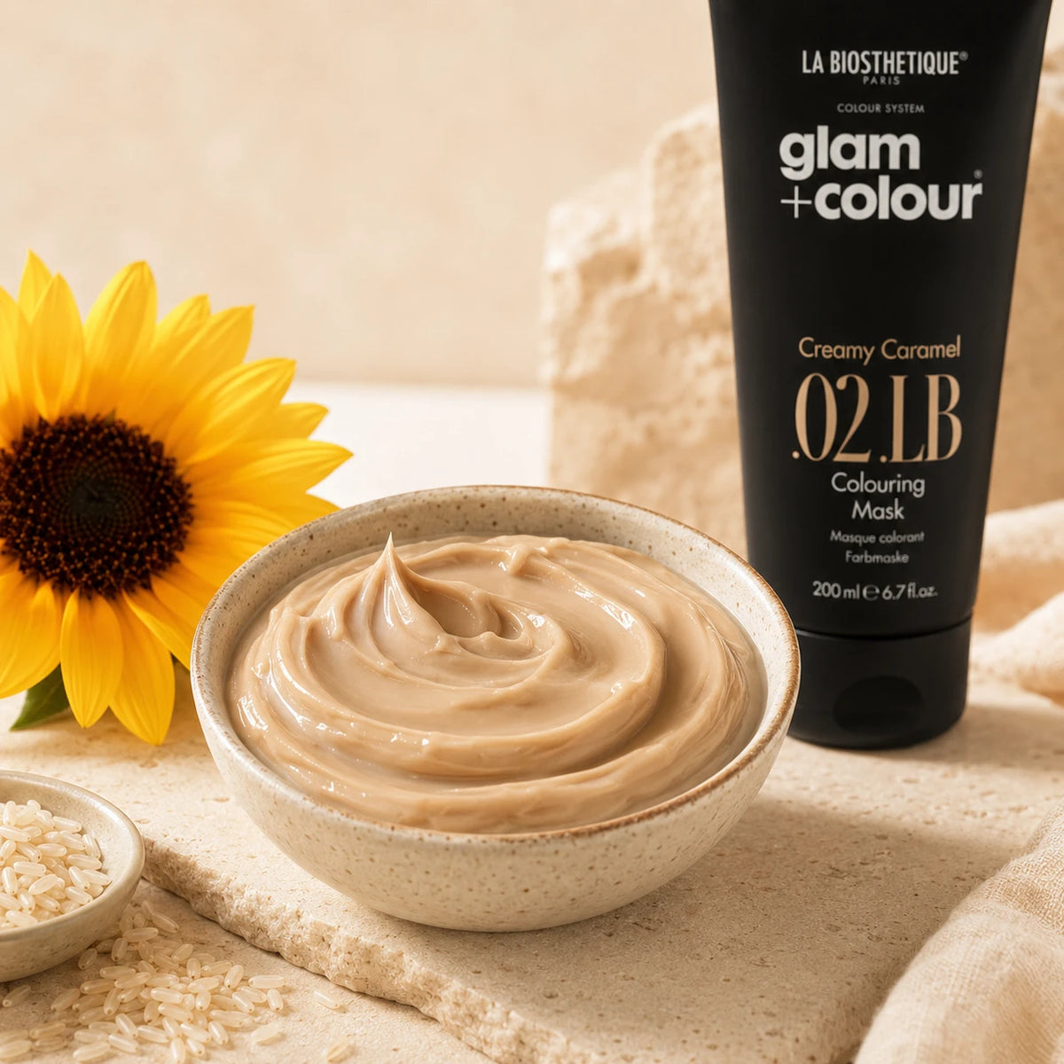 Masque repigmentant caramel - Glam+Colour Creamy Caramel .02 .LB Colouring Mask