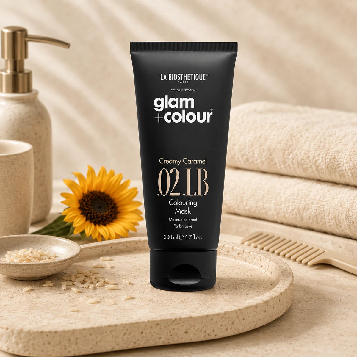 Masque repigmentant caramel - Glam+Colour Creamy Caramel .02 .LB Colouring Mask
