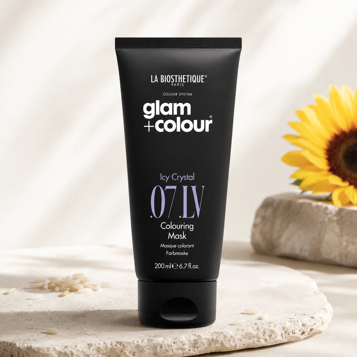 Masque repigmentant blond polaire - Glam+Colour Icy Crystal .07 .LV Colouring Mask
