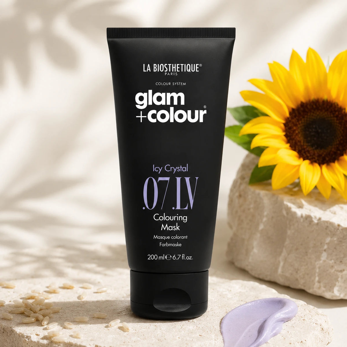 Masque repigmentant blond polaire - Glam+Colour Icy Crystal .07 .LV Colouring Mask