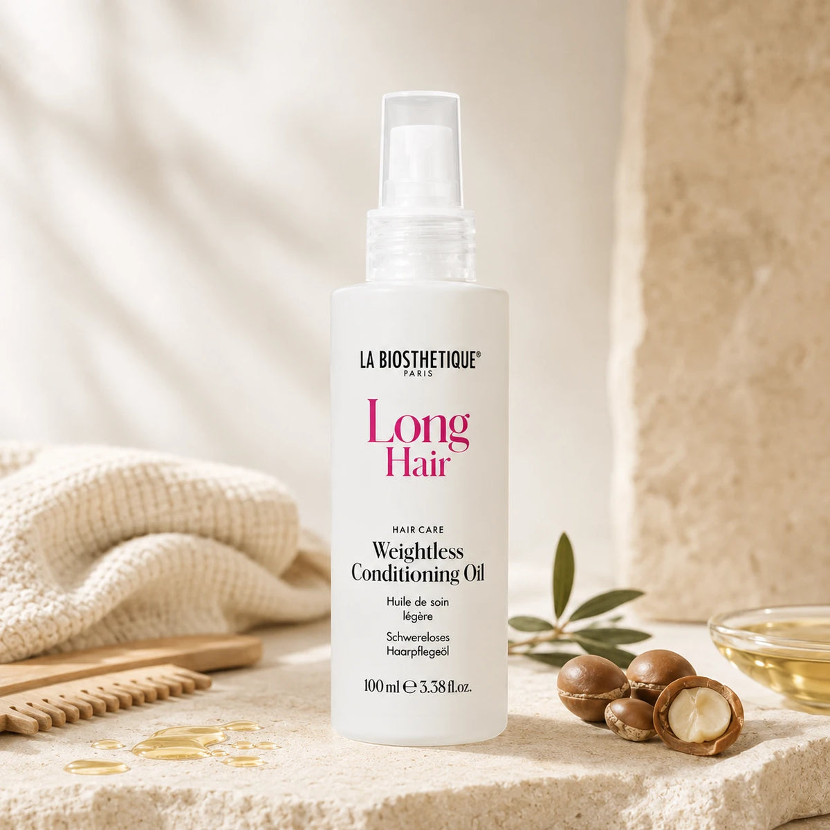Huile de soin cheveux longs - Long Hair Weightless Conditioning Oil