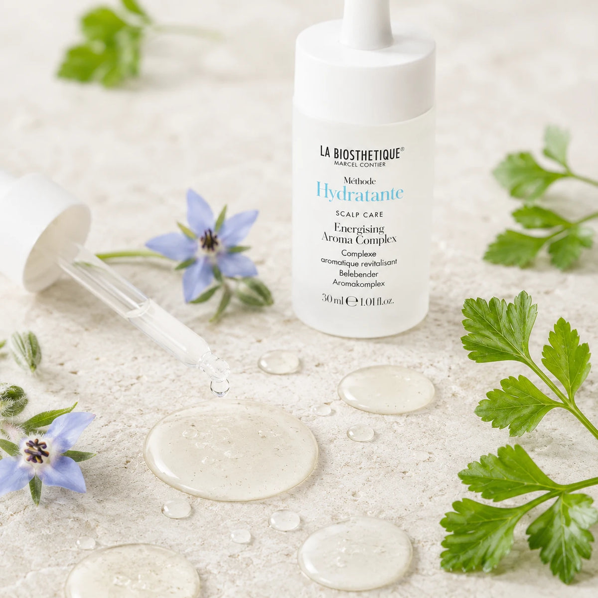 Huile capillaire cuir chevelu sec - Energising Aroma Complex