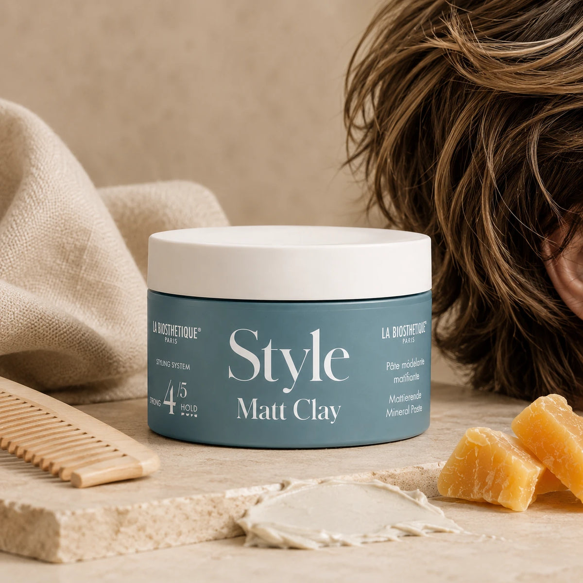 Pâte coiffante fixation forte - Matt Clay