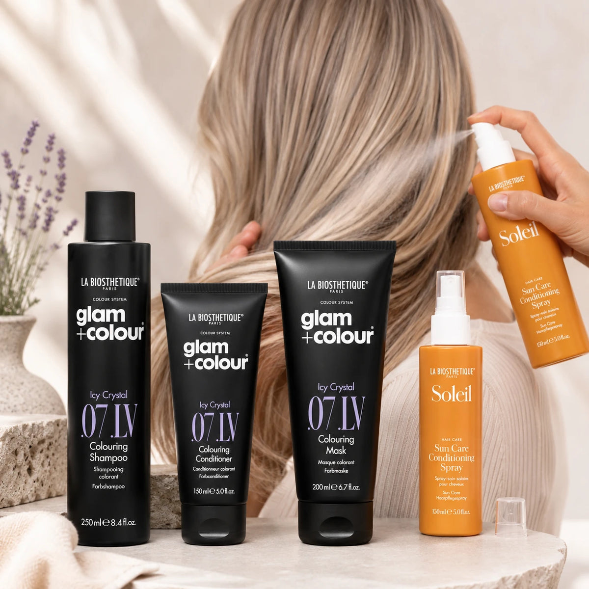 Routine cheveux blonds : éclat, soin et reflets froids