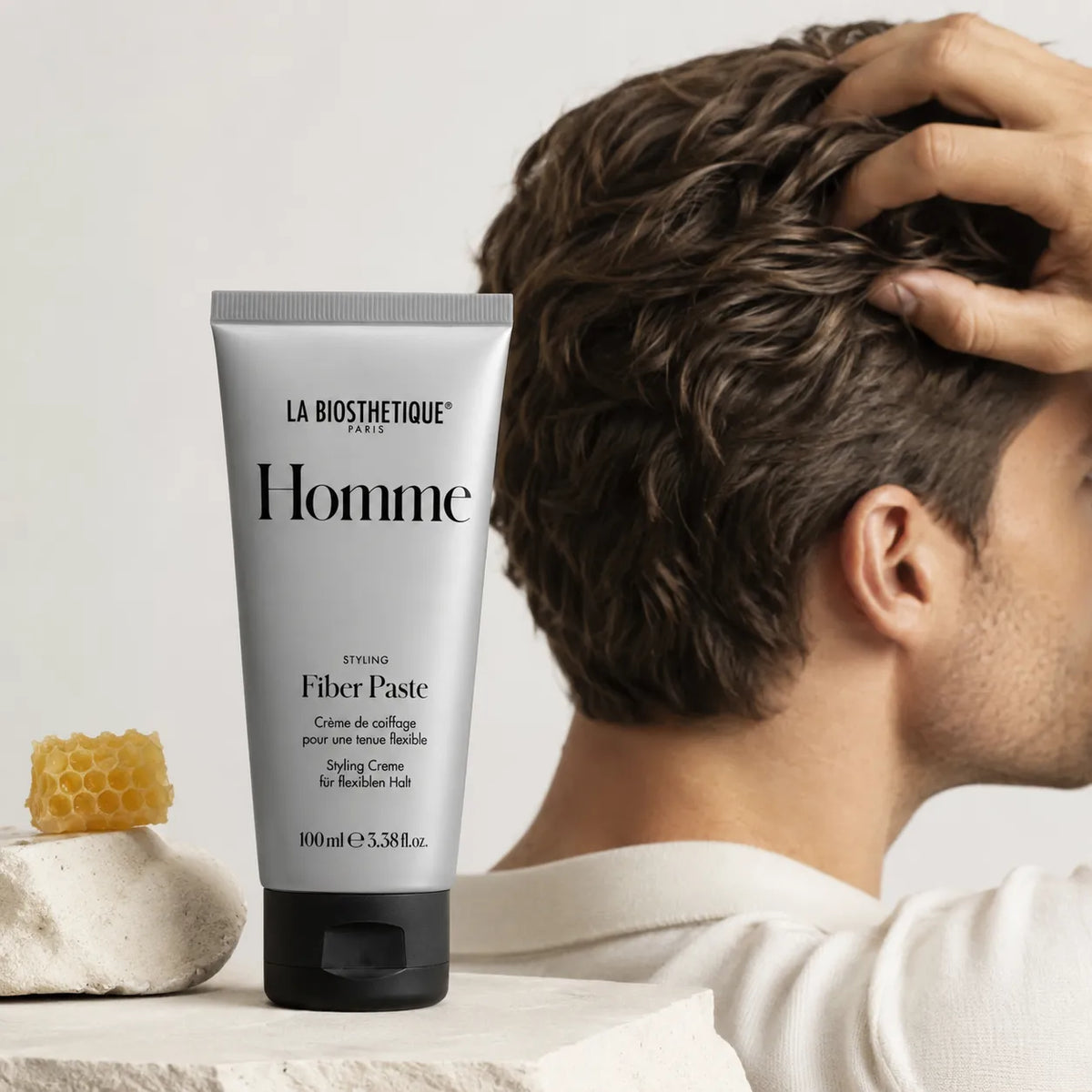 Pâte coiffante fibreuse - Homme Fiber Paste