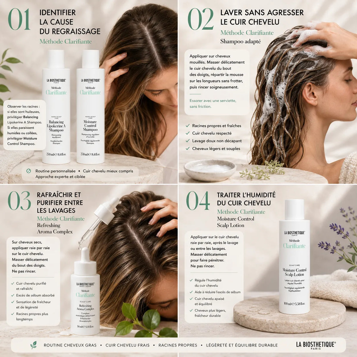 Votre routine en étapes