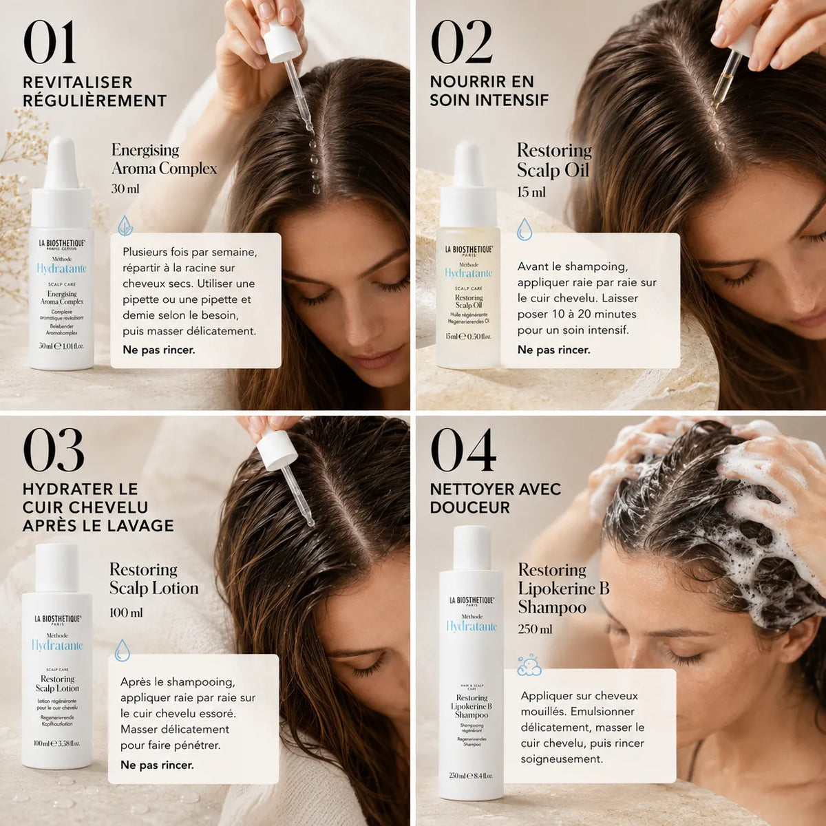 Votre routine en étapes