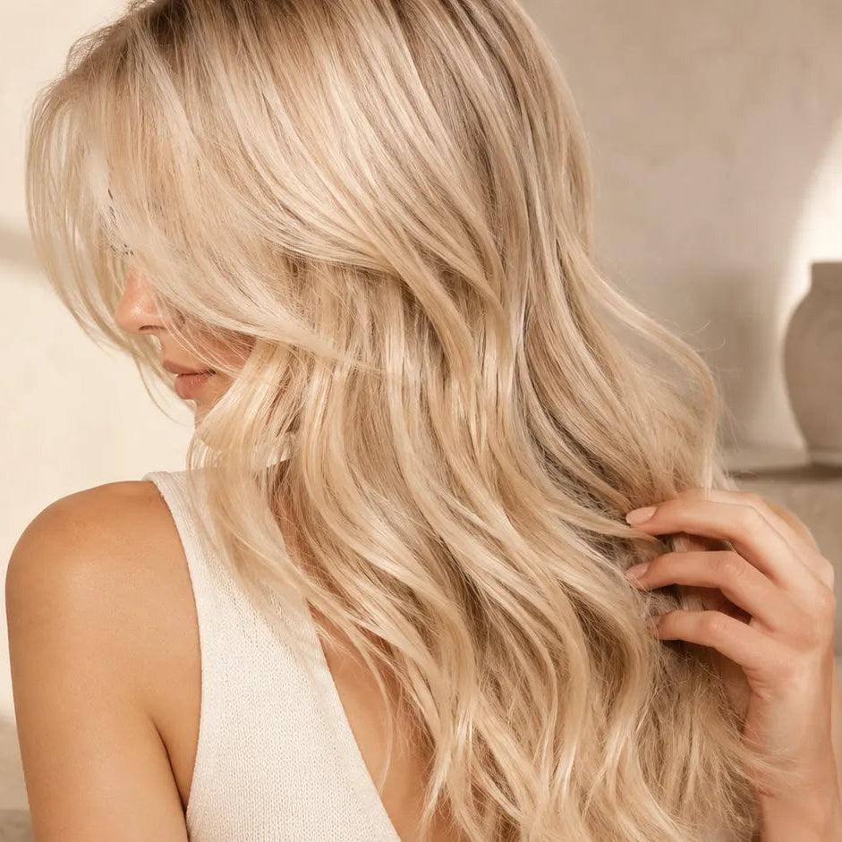 La routine pour cheveux décolorés :