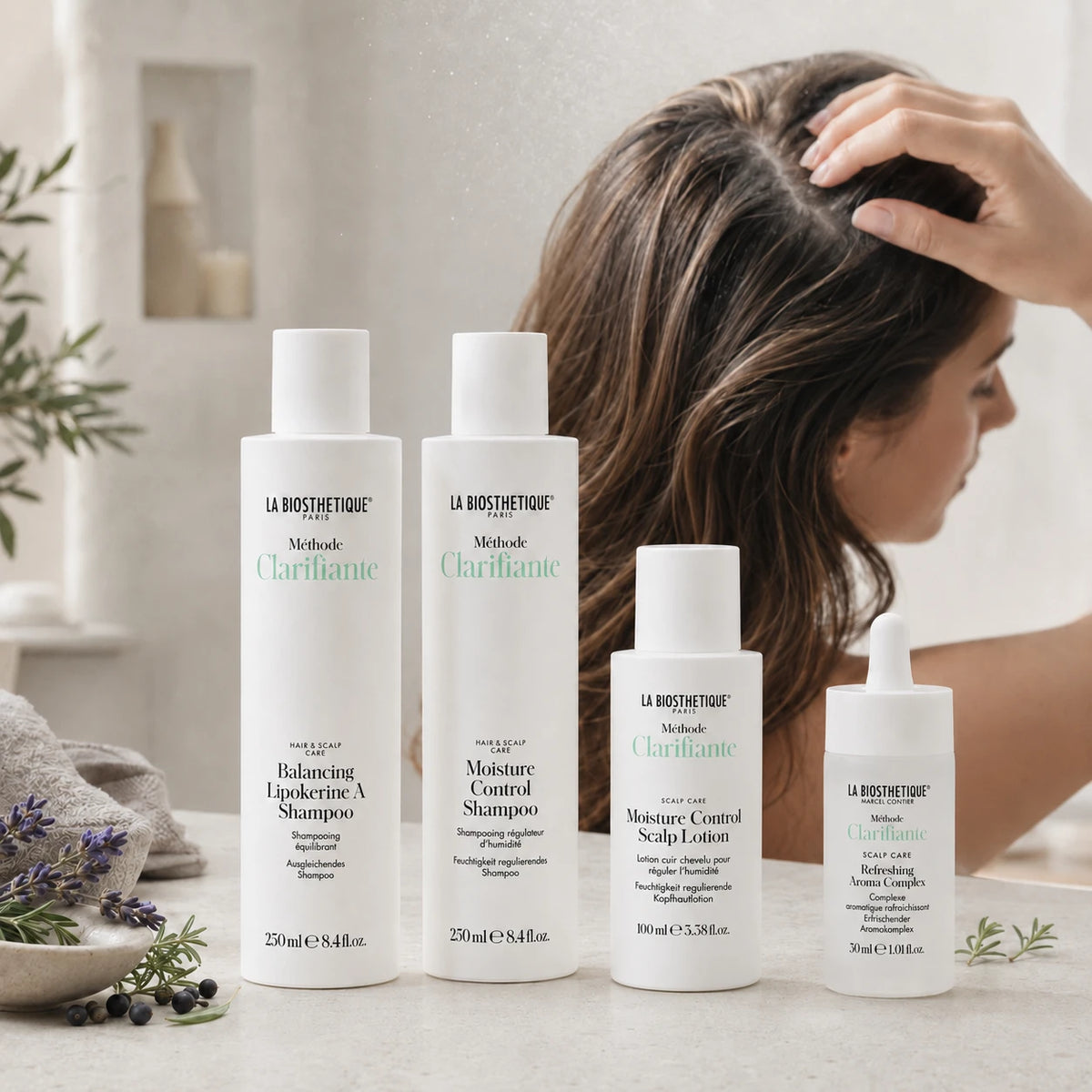 Routine cheveux gras : racines fraîches et légères