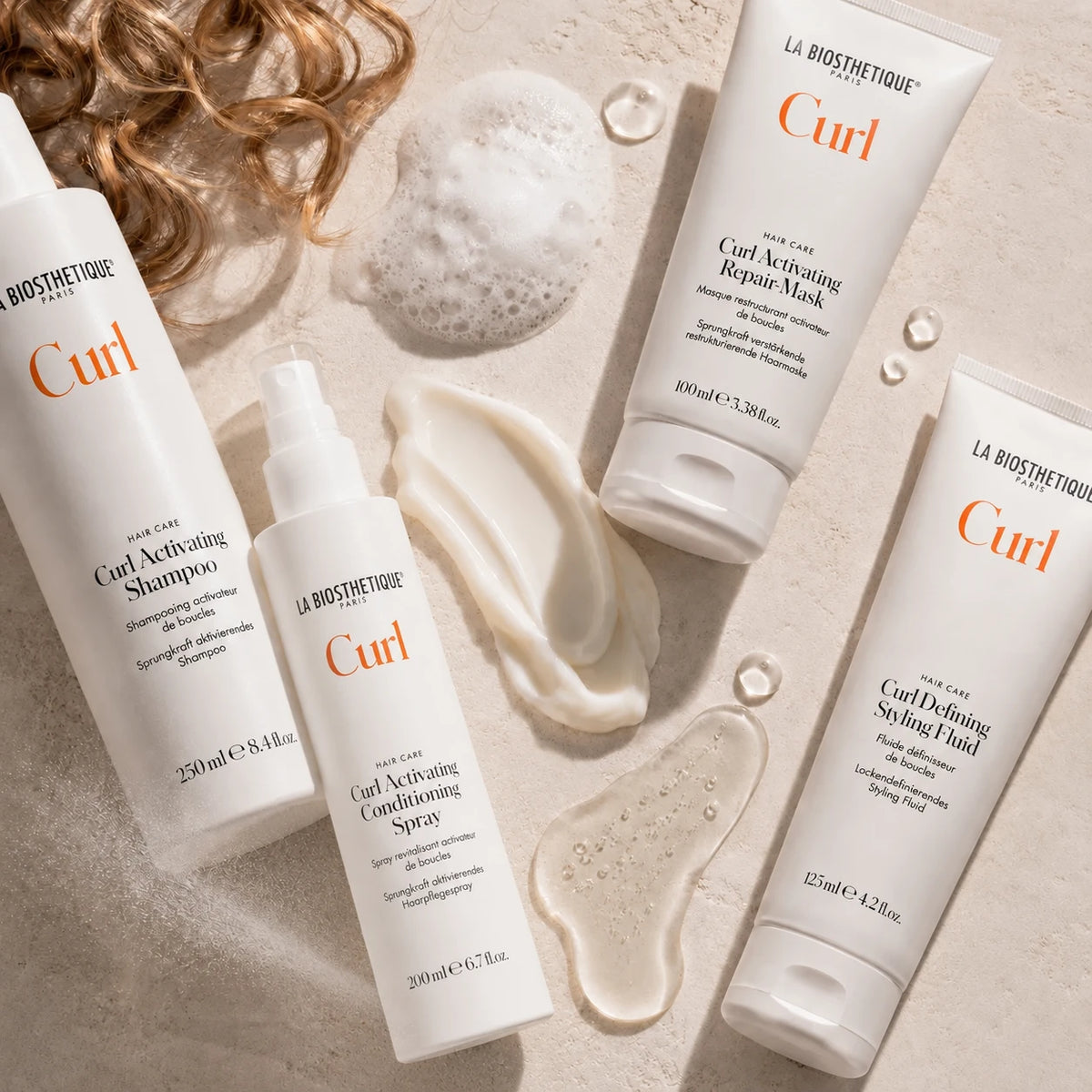 Routine cheveux permanentés : boucles souples et définies