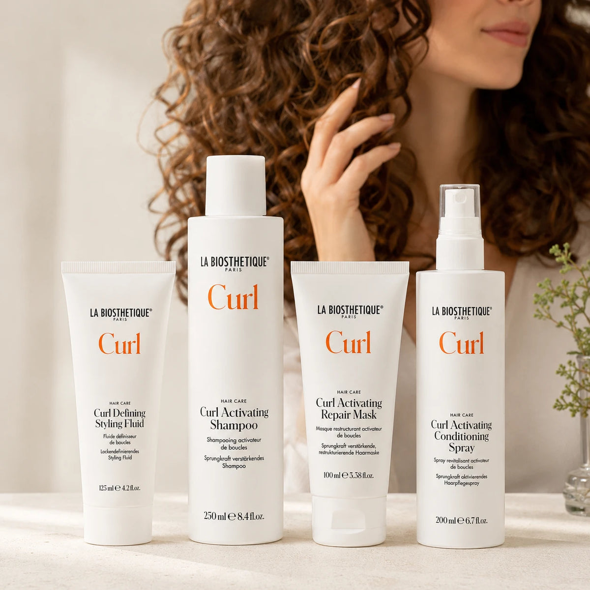 Routine cheveux permanentés : boucles souples et définies