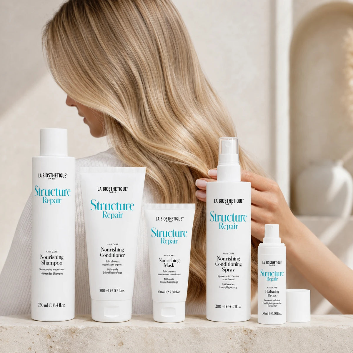 Routine cheveux décolorés : force, hydratation et éclat