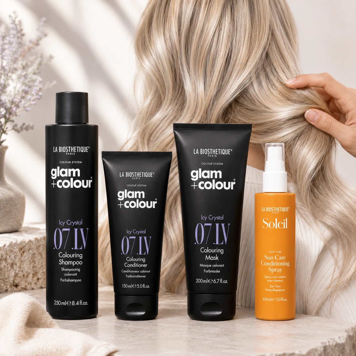 Routine cheveux blonds : éclat, soin et reflets froids